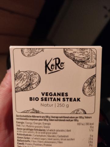 Veganes Bio Seitan Steak, Natur von Mimi_Marple | Hochgeladen von: Mimi_Marple