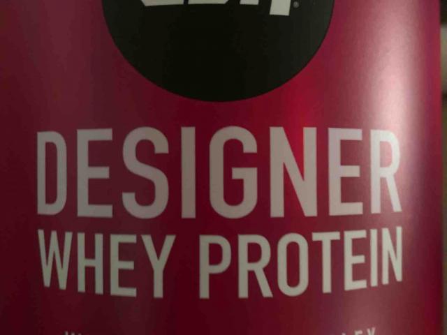 Designer Whey Protein - Chocolate Fudge, 30g = eine Portion von  | Hochgeladen von: merle110