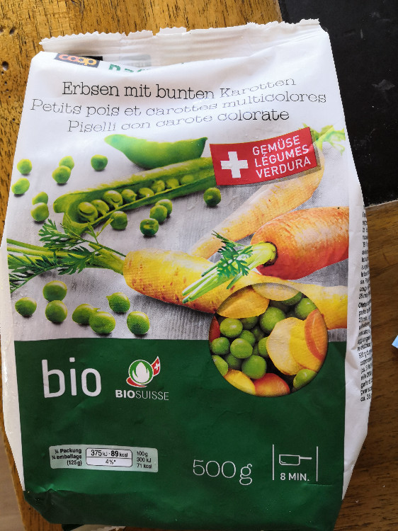 Naturaplan Bio Erbsen mit bunten Karotten von swiss68swissboy68 | Hochgeladen von: swiss68swissboy68