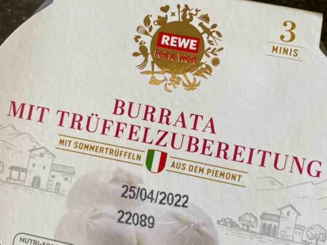 Burrata mit Trüffelzubereitung von nikiberlin | Hochgeladen von: nikiberlin