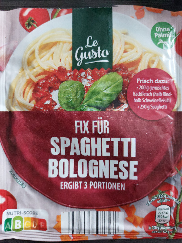 Le Gusto Bolognese Fix von KjellDo | Hochgeladen von: KjellDo