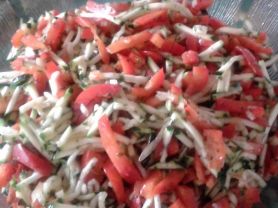 Paprika-Zucchinisalat | Hochgeladen von: enele