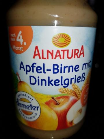 Apfel-Birne mit Dinkelgrieß, Babybrei ab dem 4. Monat von michae | Hochgeladen von: michaelffm