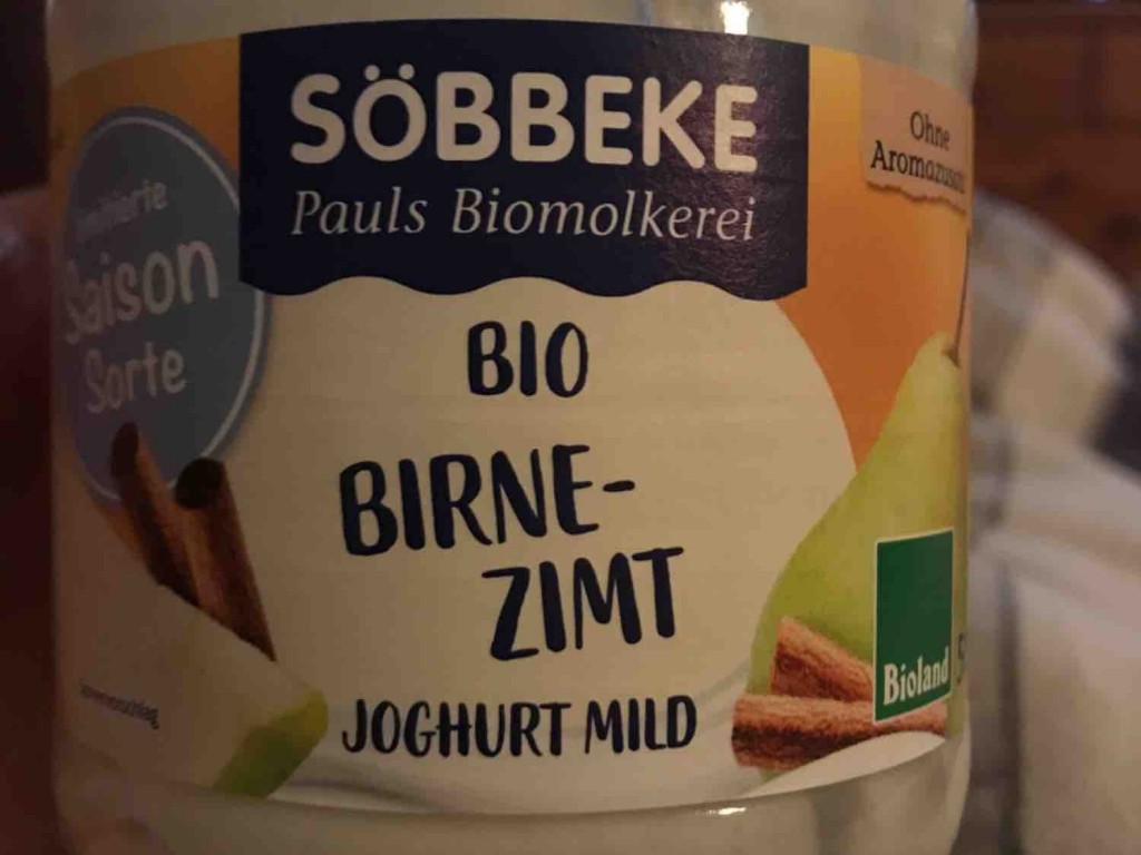 Söbbeke Saison Birne-Zimt Joghurt von internetobermacker | Hochgeladen von: internetobermacker