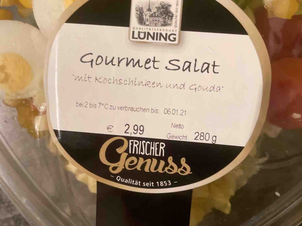 Gourmet Salat, mit Kochschinken  und gouda von jhorenburg | Hochgeladen von: jhorenburg
