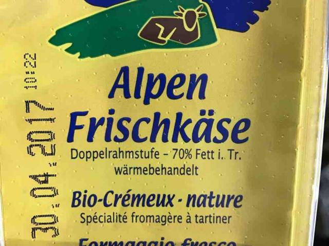 Alpen Frischkse , 70% Fett i. Tr.  von judithtubbesing892 | Hochgeladen von: judithtubbesing892