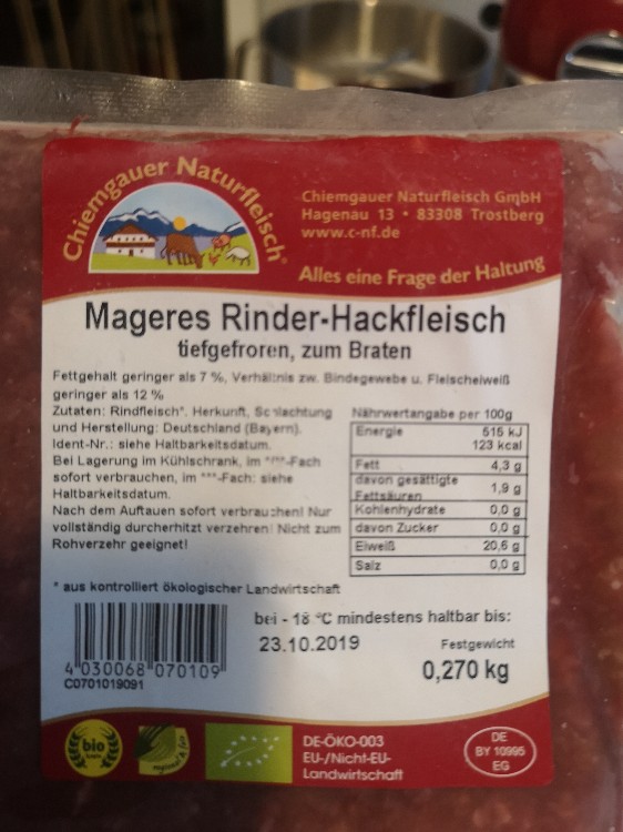 Rinder Hackfleisch mager von simonekain773 | Hochgeladen von: simonekain773