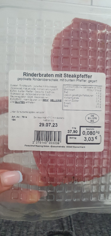 Rinderbraten mit Steakpfeffer von erika28 | Hochgeladen von: erika28