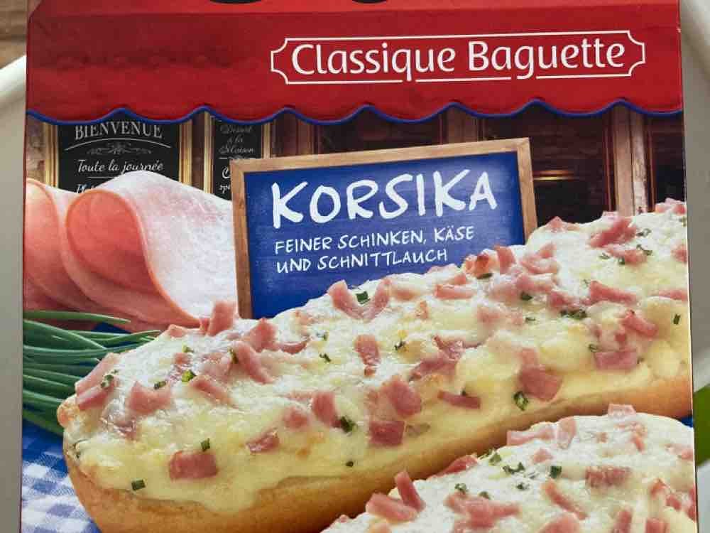 Bistro Classique Baguette Korsika, Schinken, Käse, Schnittlauch  | Hochgeladen von: Fandragor