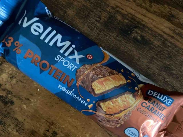 WellMix Sport 33% Protein Riegel, Peanut Caramel von nikiberlin | Hochgeladen von: nikiberlin