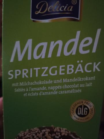 Mandel Spritzgebäck, mit Milchschokolade von Hinata | Hochgeladen von: Hinata