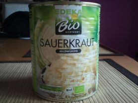 Sauerkraut mildwürzig Bio Wertkost Edeka | Hochgeladen von: Ramona76