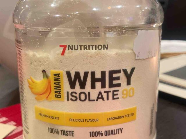 7Nutrition Whey Isolate 90 Banana von cmm999 | Hochgeladen von: cmm999