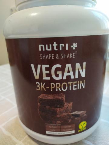 Vegan 3K-Protein, Chocolate-Brownie Flavour von Keshava | Hochgeladen von: Keshava