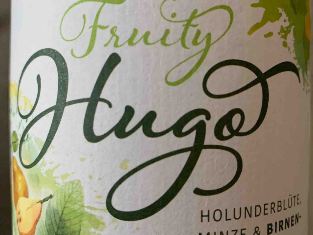 Fruity Hugo, Holunderblüte, Minze & Birnengeschmack von SXK | Hochgeladen von: SXK