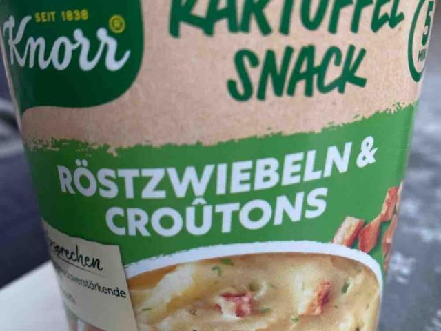 Knorr Kartoffel Snack, Röstzwiebeln & Crotons von Nadine7499 | Hochgeladen von: Nadine7499