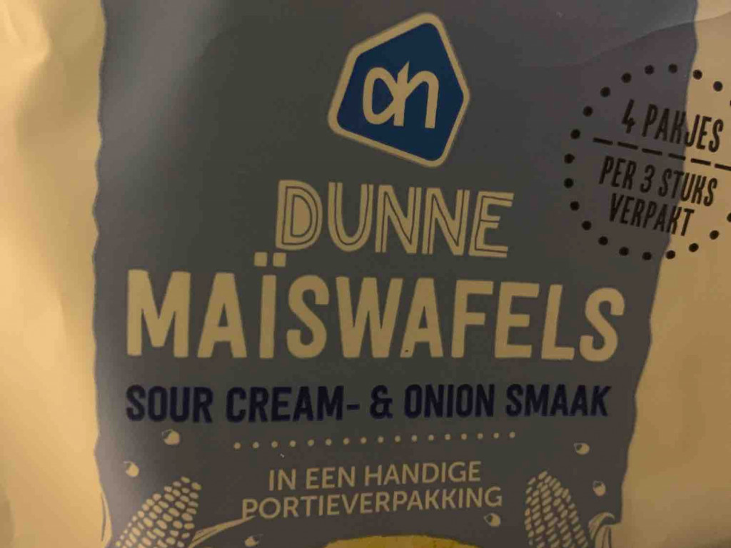 Dunne Maiswafels, sour Creme & Onion Smaak von waldvolk | Hochgeladen von: waldvolk