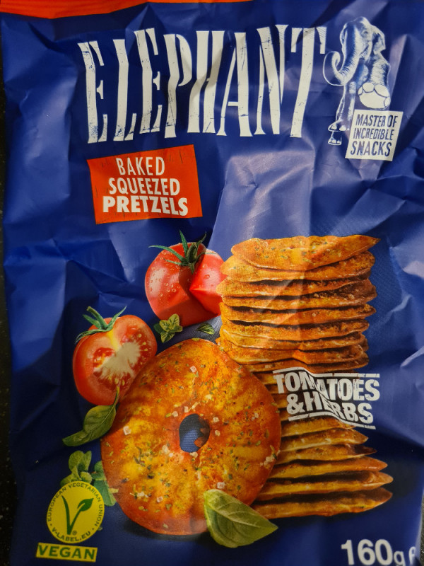 Elephant Baked Squeezed Pretzels, Tomatoes & Herbs von snikk | Hochgeladen von: snikk4z