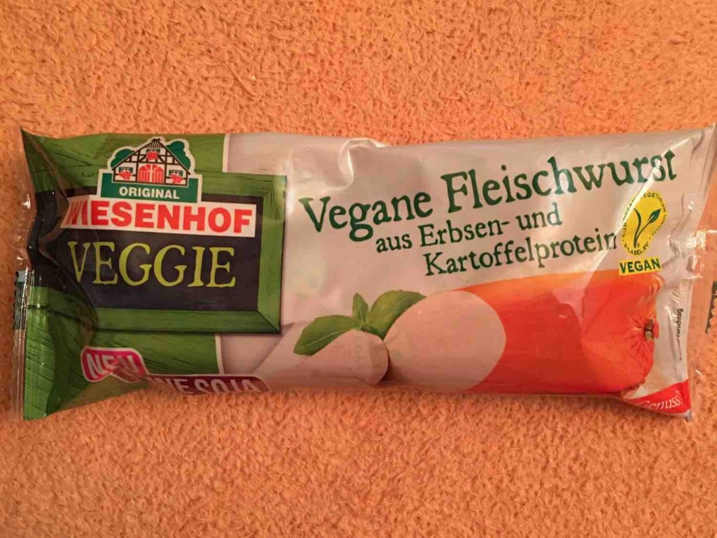 Vegane Fleischwurst, aus Erbsen- und Kartoffelprotein von PA2019 | Hochgeladen von: PA2019