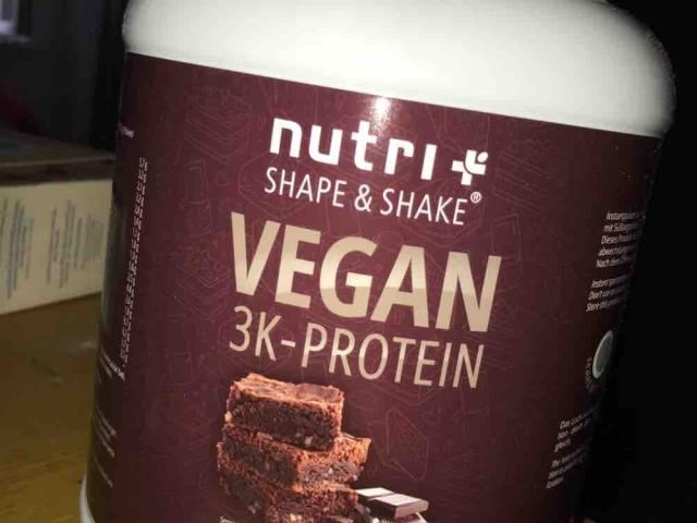 Vegan  3K-Protein, Chocolate-Brownie von missmurray09 | Hochgeladen von: missmurray09