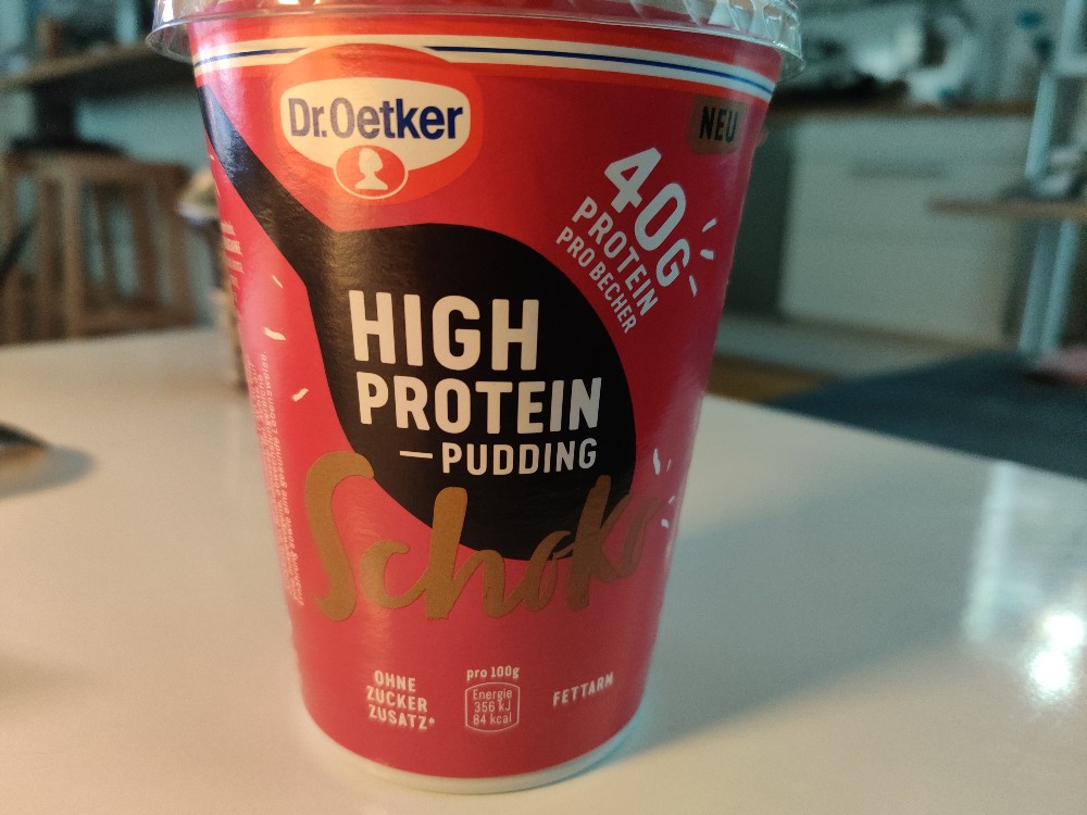 HIGH Protein - Pudding Schoko, 40g Protein pro Becher von allquantora | Hochgeladen von: allquantora