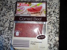 Deutsches Corned Beef mit schwarzem Pfeffer, herzhaft | Hochgeladen von: reg.