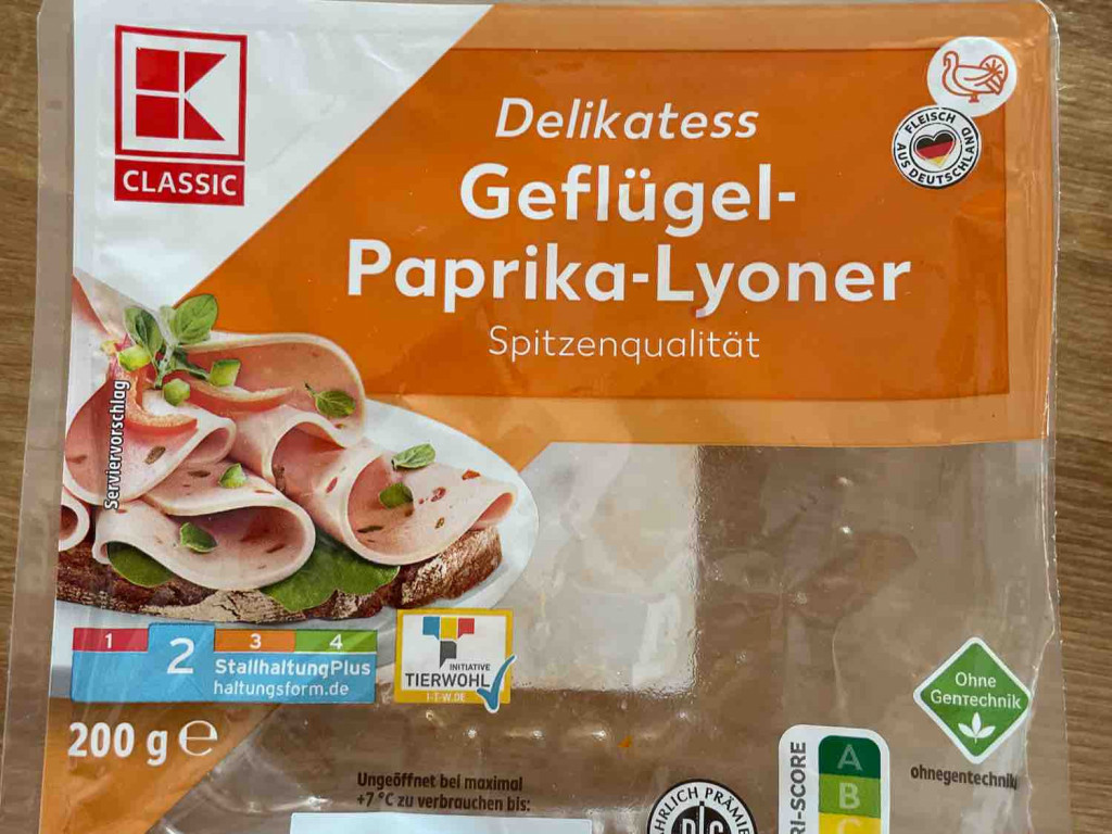 Geflügel Paprika Lyoner von valibe | Hochgeladen von: valibe