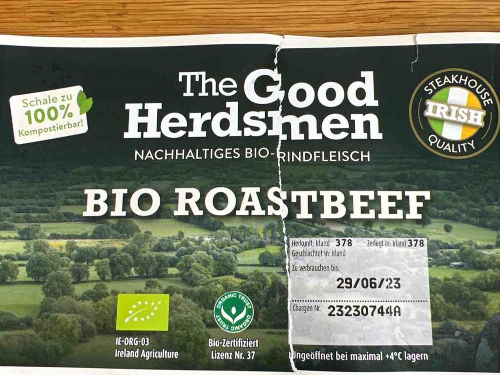 Irisches Bio - Rind , Roast Beef  von Bloh | Hochgeladen von: Bloh
