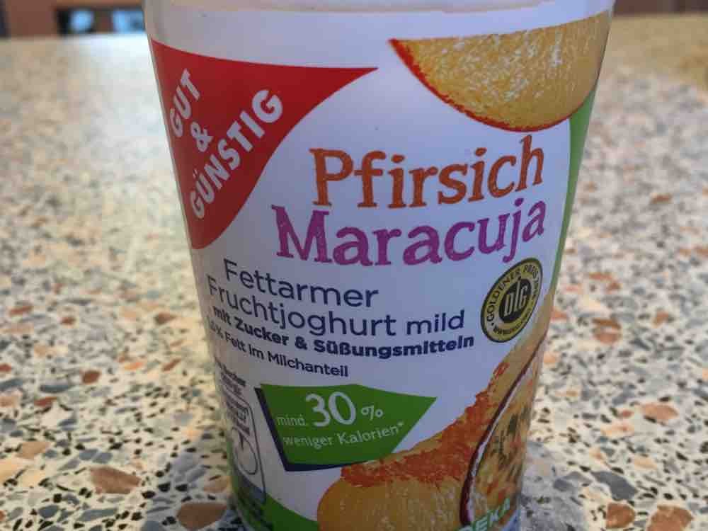 Fettarmer Fruchtjoghurt mild Diät, Pfirsich-Maracuja von ca | Hochgeladen von: callin