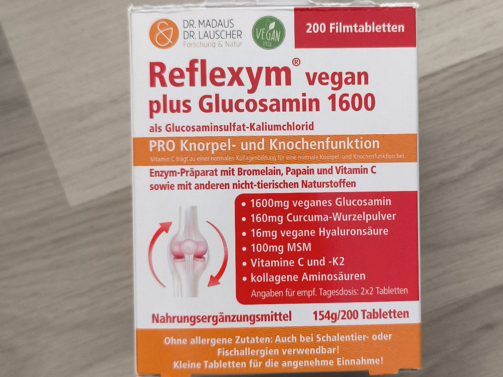 Reflexym vegan plus Glucosamin 1600 von Ratz81 | Hochgeladen von: Ratz81