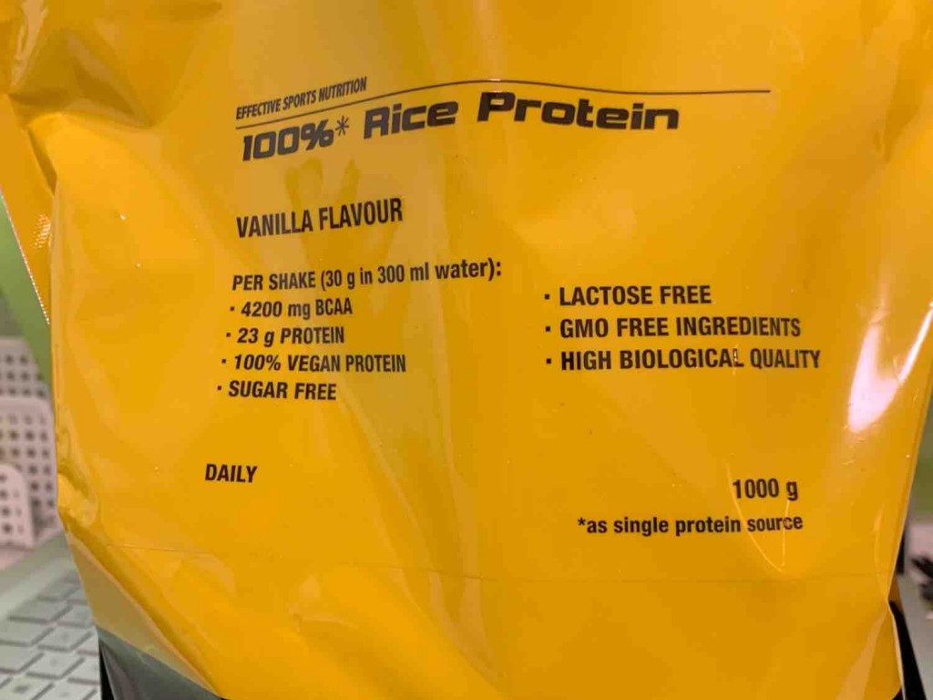100% Rice Protein, Vanilla von Karl88 | Hochgeladen von: Karl88