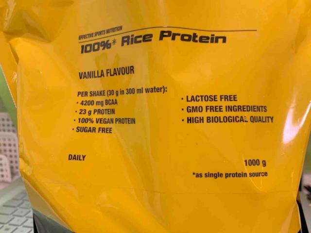 100% Rice Protein, Vanilla von Karl88 | Hochgeladen von: Karl88