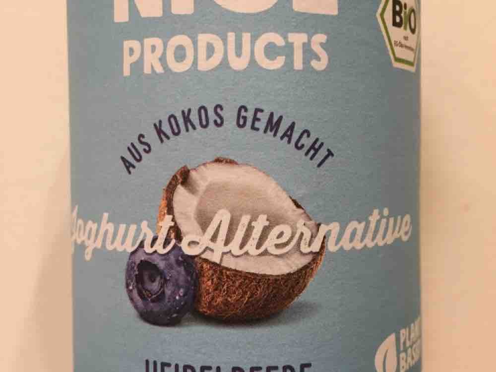 Joghurt Alternative Heidelbeere, aus Kokos gemacht von LadyGilra | Hochgeladen von: LadyGilraen