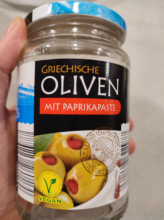 Griechische Oliven, mit Paprikapaste von Rebfab | Hochgeladen von: Rebfab