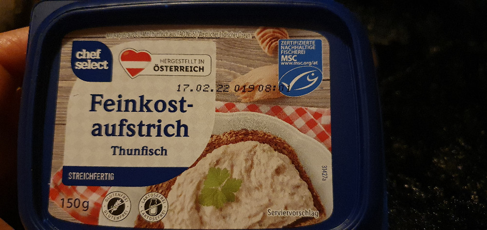 Feinkostaufstrich Thunfisch von Scherttini  | Hochgeladen von: Scherttini 