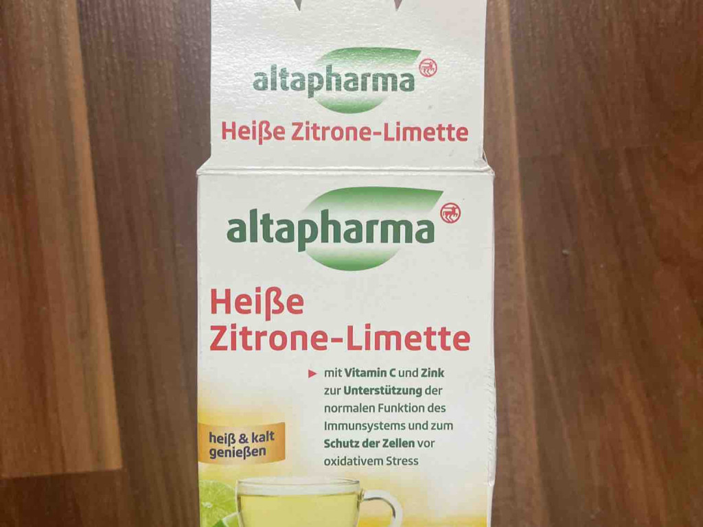 Heiße Zitrone-Limette (mit 150ml Wasser), mit Vitamin C und Zink | Hochgeladen von: kerfuffle