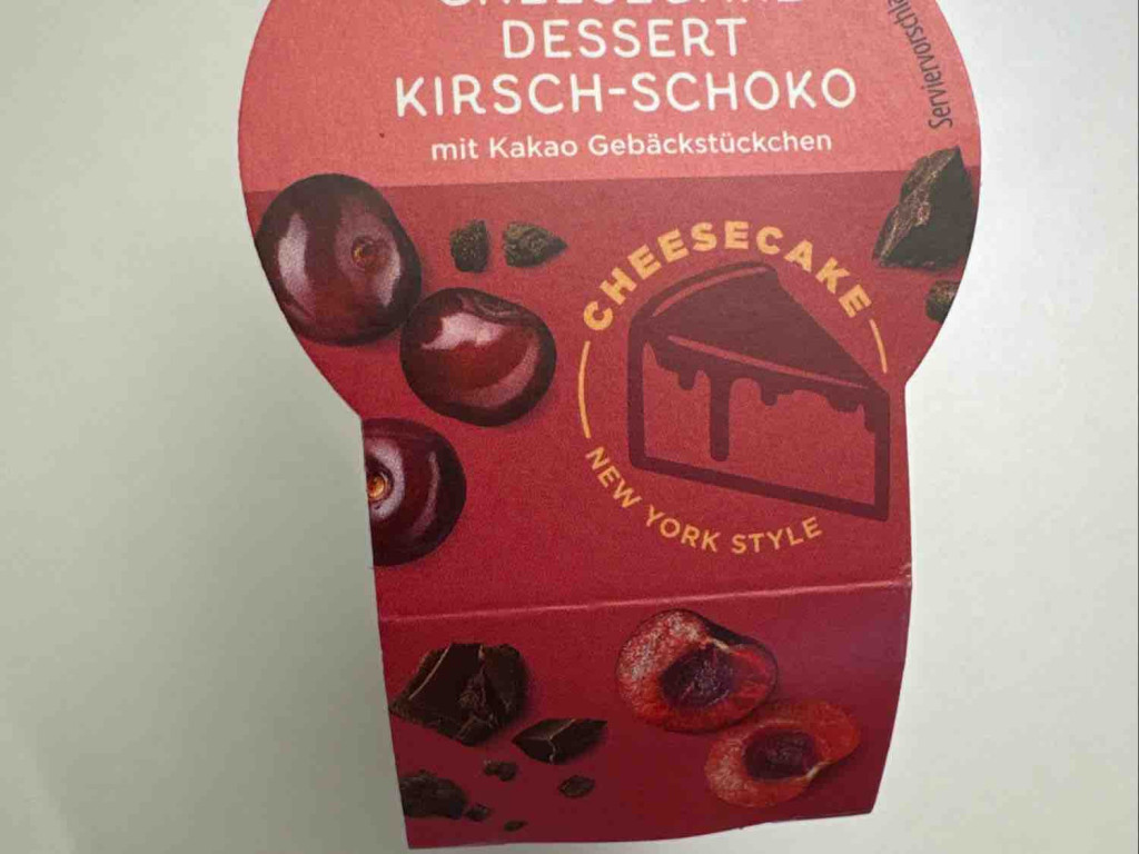 Cheescake Dessert Kirsch-Schoko, mit Kakao Gebäckstückchen von R | Hochgeladen von: Rudilix