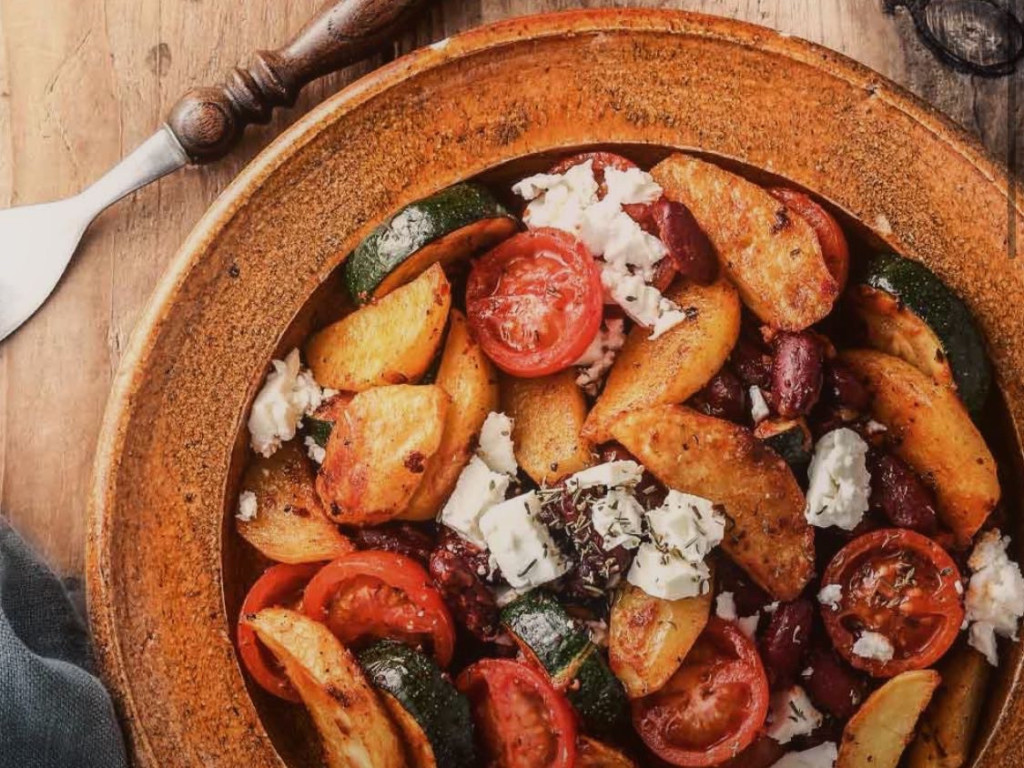 Kartoffel-Wedges-Pfanne mit Tomaten & Feta, KptnCook von JuliaTa | Hochgeladen von: JuliaTausch2808 Kartoffel-Wedges-Pfanne mit Tomaten & Feta, KptnCook von JuliaTa | Hochgeladen von: JuliaTausch2808