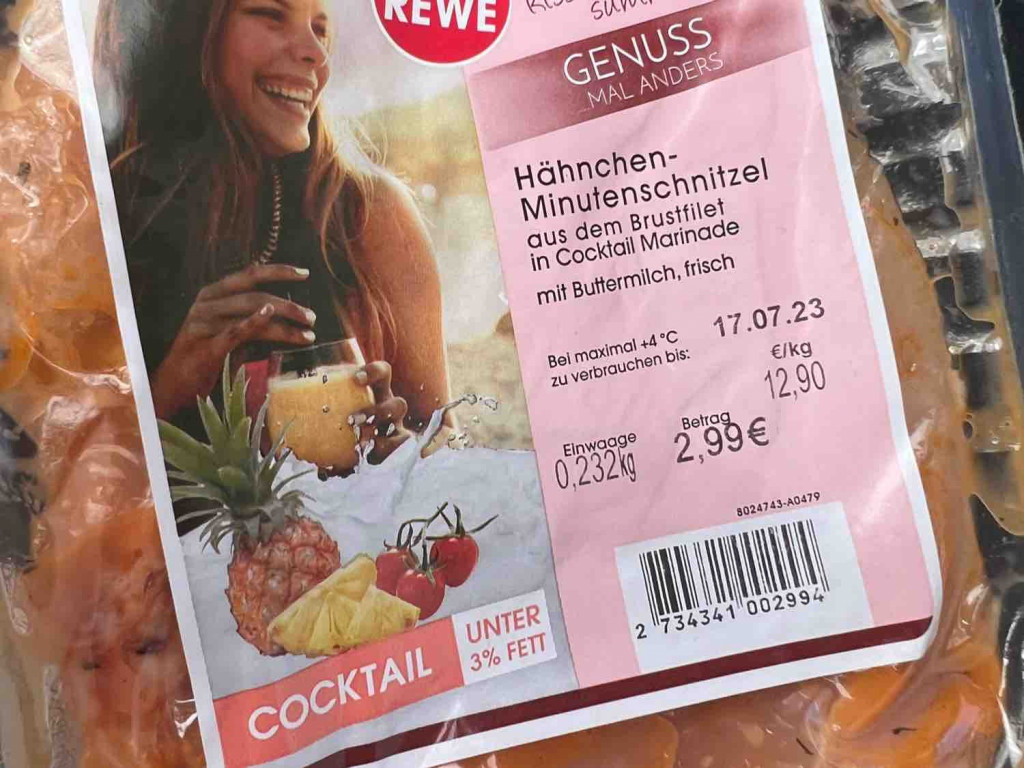 Hähnchen  Minuten Schnitzel Cocktail von MM7MRX | Hochgeladen von: MM7MRX