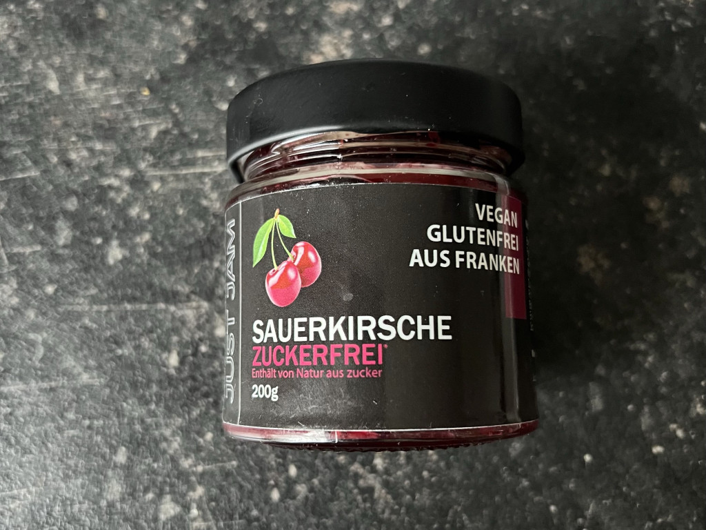 JUST JAM Sauerkirsche, zuckerfrei von ketodeern | Hochgeladen von: ketodeern