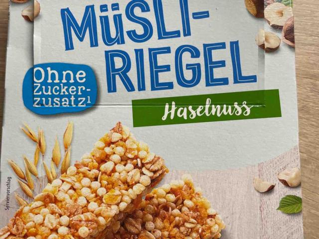 Müsli-Riegel, Haselnuss von Funzi | Hochgeladen von: Funzi