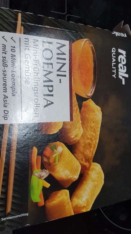 Real Quality Mini Loempia Mini Fruhlingsrollen Mit Gemuse Kalorien Neue Produkte Fddb