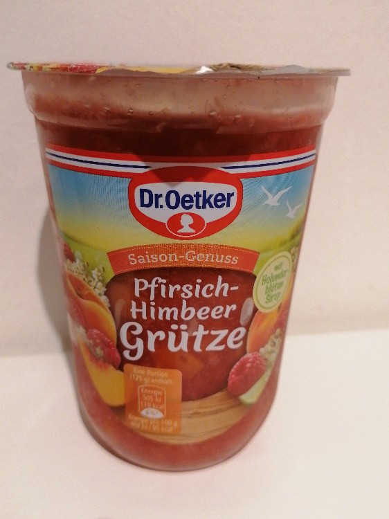 Pfirsich-Himbeer Grütze, Saisongenuss von leagriewel260 | Hochgeladen von: leagriewel260
