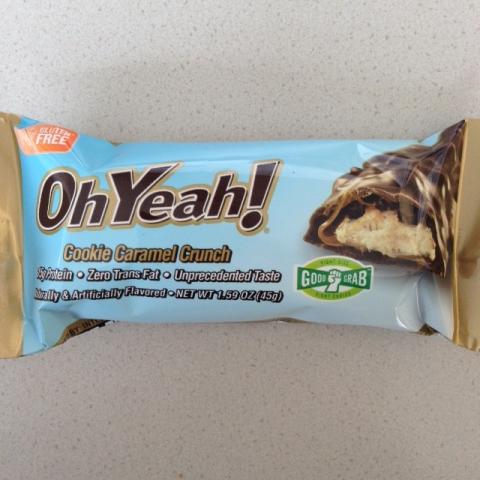 ISS OhYeah Protein-Riegel, Cookie Caramel Crunch | Hochgeladen von: Alice.
