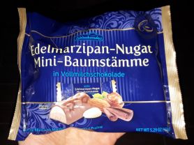 Schluckwerder Edelmarzipan-Nugat Mini-Baumstämme in Vollmilchsch | Hochgeladen von: Siope