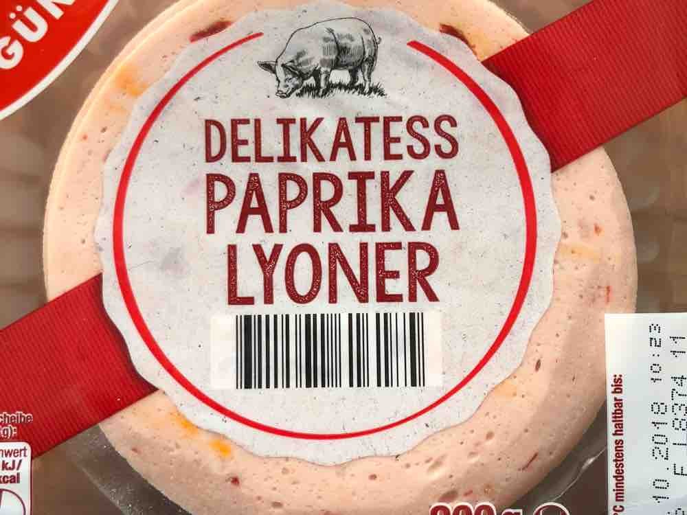 Delikatess Paprika Lyoner von HorstGunkel | Hochgeladen von: HorstGunkel