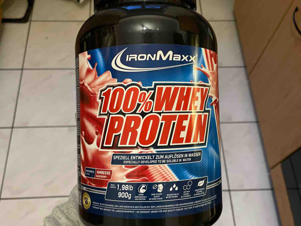 100% Whey Protein, Himbeere von musla | Hochgeladen von: musla