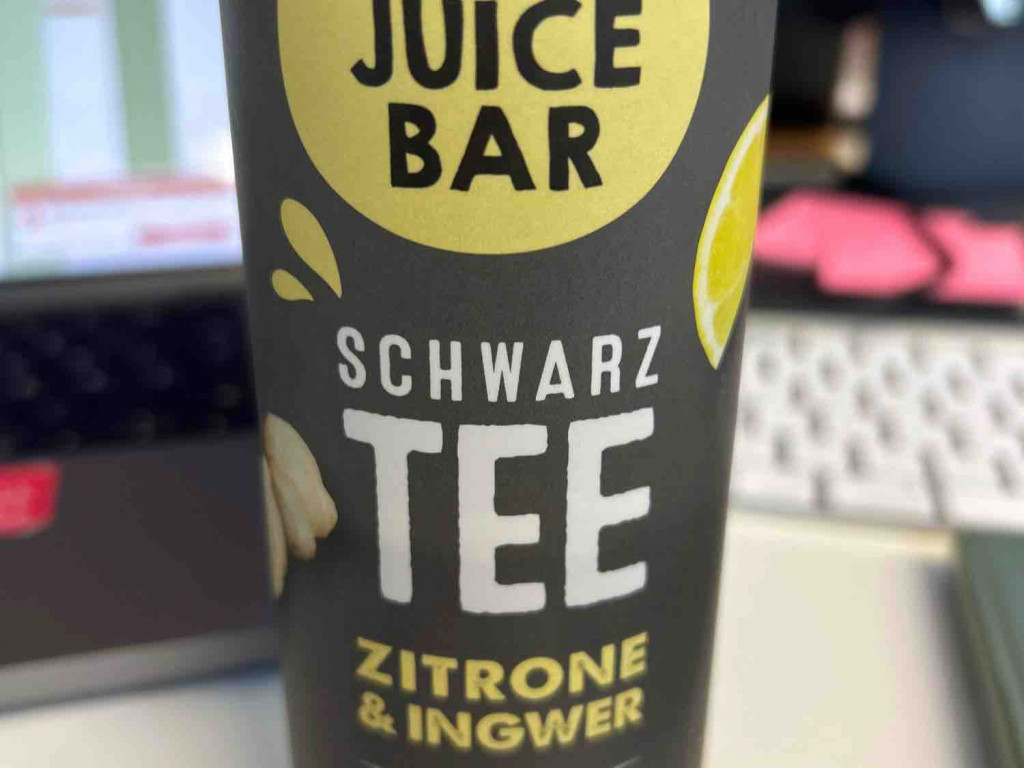 Schwarztee Ingwer-Zitrone von fittami | Hochgeladen von: fittami