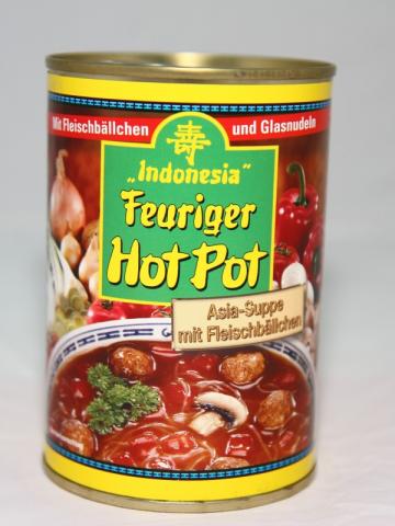 Feuriger Hot Pot, Asia-Suppe mit Fleischbällchen | Hochgeladen von: cavemaennchen