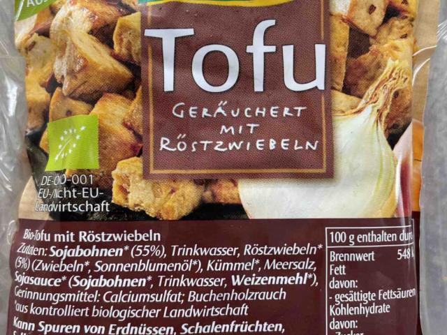 Tofu, geräuchert mit Röstzwiebeln by HannaSAD | Hochgeladen von: HannaSAD